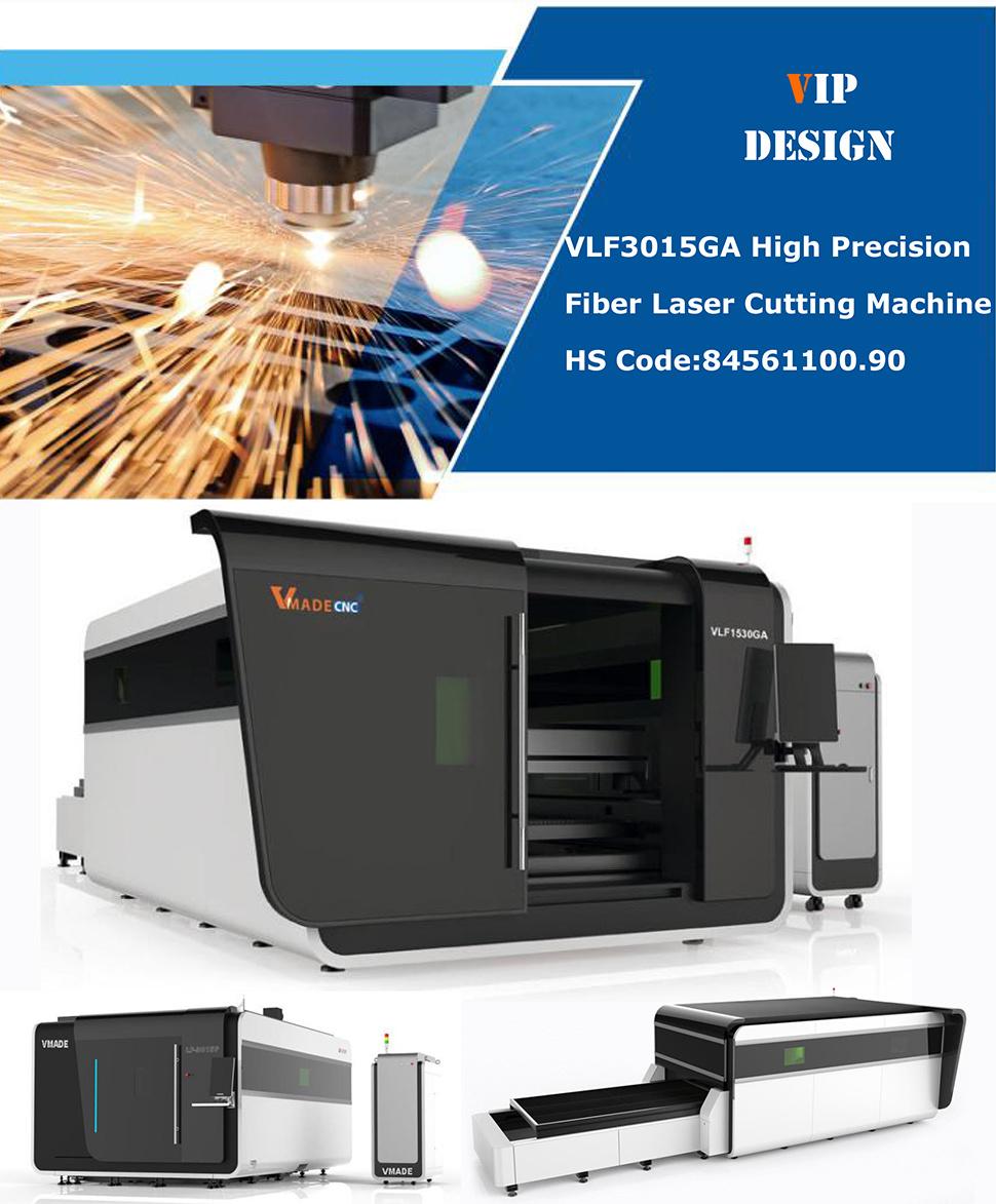 Products 1530 CNC 500W 1000W 2000W Metal Fiber Laser Cutting Machine