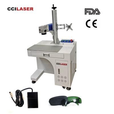 Fiber Laser Engraver for Numbering Metal Pigeon Ring PVC