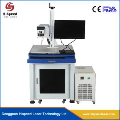 Hispeedlaser UV Fly Laser Marking Machine for Kn95 Face Mask