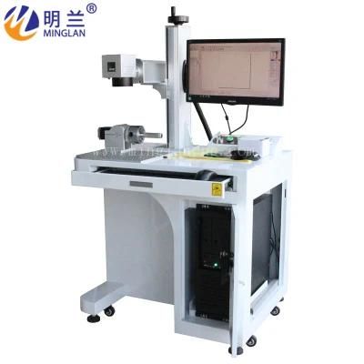 Raycus 30W Laser Metal Laser-Marking-Machine Fiber with Rotary and Computer