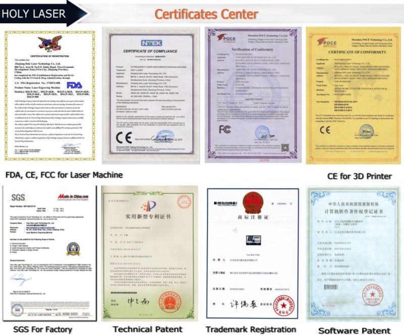 Laser Glass Engraving Machine with Ce FDA Certificate