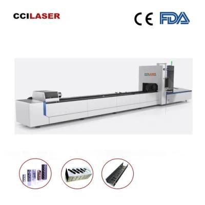 Metal Stainless Steel Pipe Tube CNC Fiber Laser Cutting Cutter Cut Machine with Response Within 12 Hours