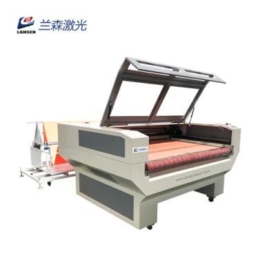 1610 CO2 CNC Auto Feeding Fabric Laser Cutter for Cloth Garments Sofa