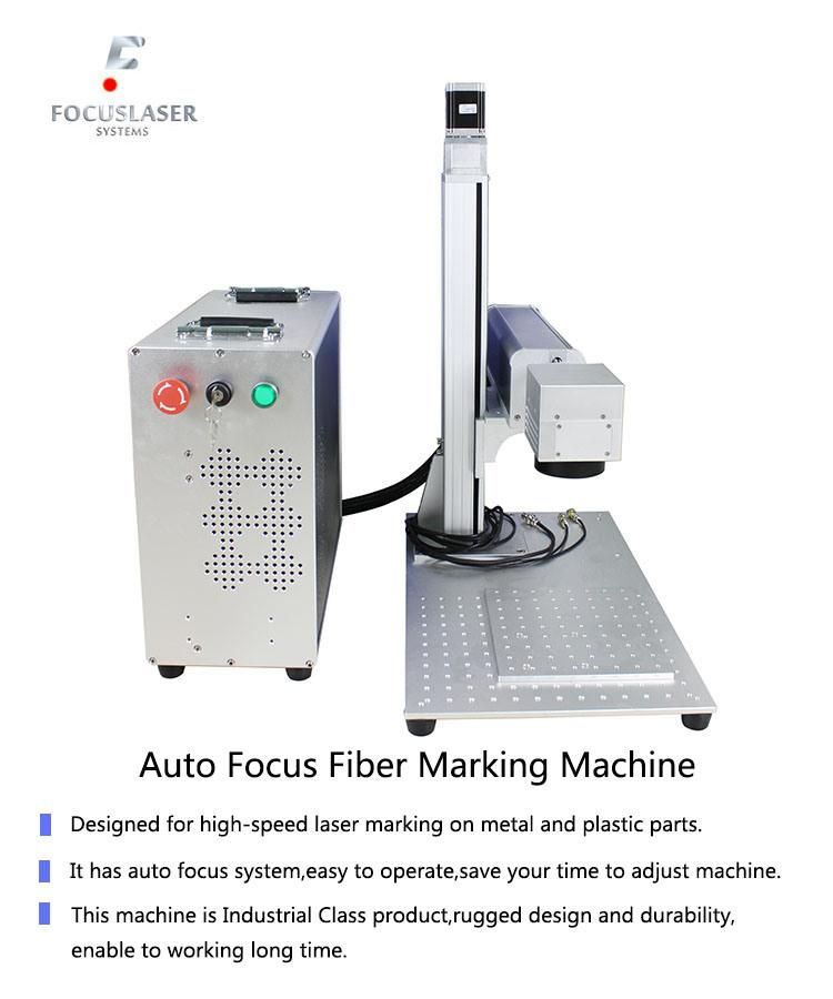 Focuslaser Auto Focus 20W Fiber Laser Marking Machine