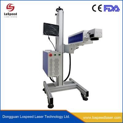 Hispeedlaser CO2 Laser Marking Machine for Bottle Caps Package