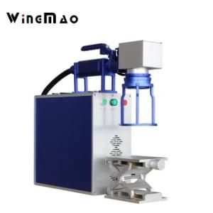 10W 20W 30W Separately Small Portable Fiber Laser Marking Machine Engraver Machine for Metal Non Metal with Ce Approved