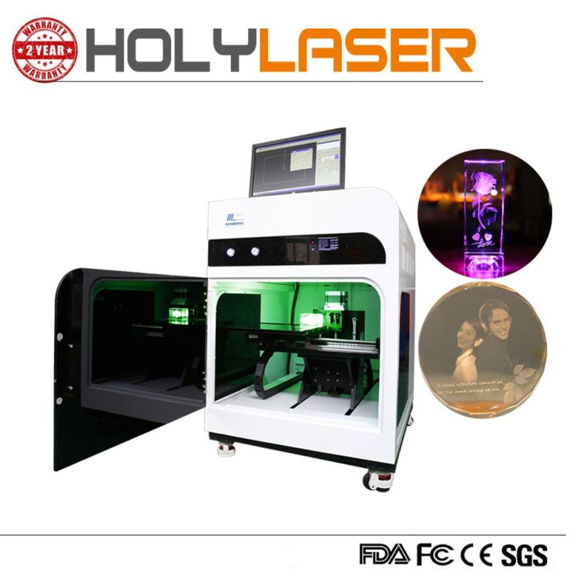 Holylaser New Model 3D Laser Engraver for Crystal Photo