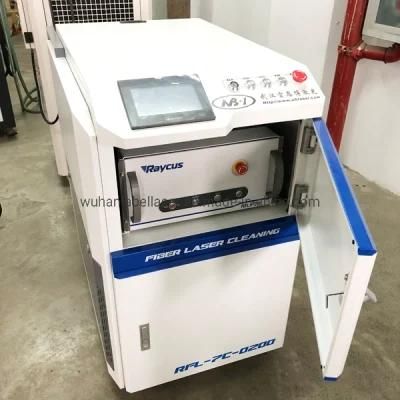 Maintenance Free Highe Speed 100W/200W Fiber Laser Cleaning Machine for Dust/Rust/Oxide Removal