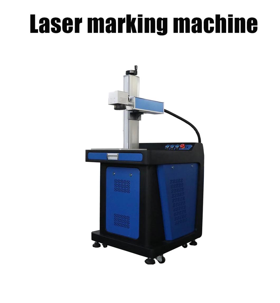 Low Price 10W 20W 30W 50W Desktop Laser Marking Machine for Metal LED Bulb Logo