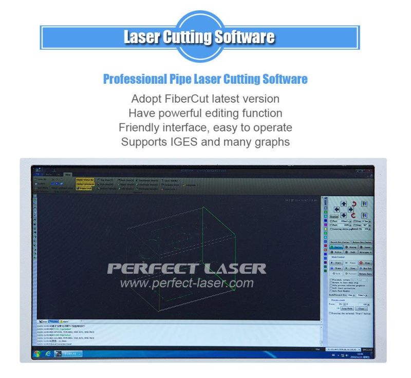 Perfect Laser - 1000W 2000W 3000W 4000W 6000W Metal Pipe and Tube Laser Cutter Machine Prices