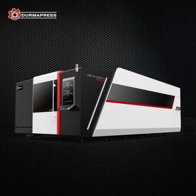 Full Cover CNC Rolling Fiber Laser Cutting Machine 2060 3015 3000W