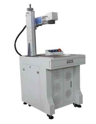 30W Metal Keychain Jewellery Laser Marking Machine with Making Machinery