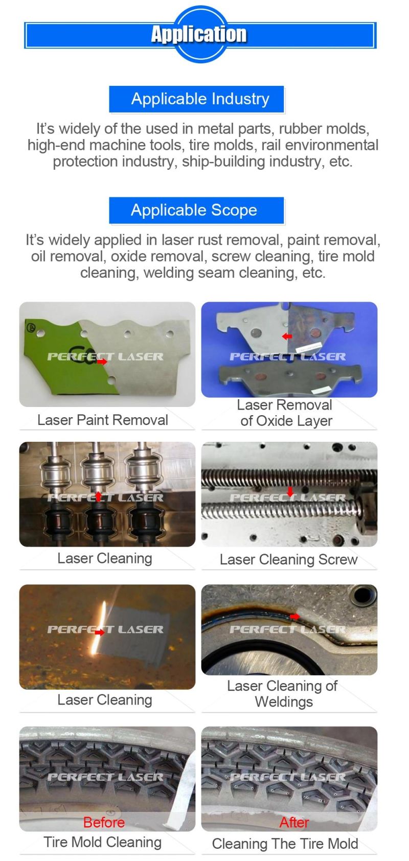 Handheld 100W 200W Industrial Laser Metal Cleaning Derusting Machine