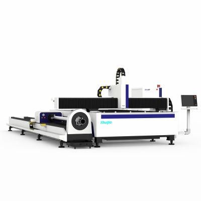 Monthly Deals Metal Tube and Plate Fiber Laser Cutting Machine with Rotary Device