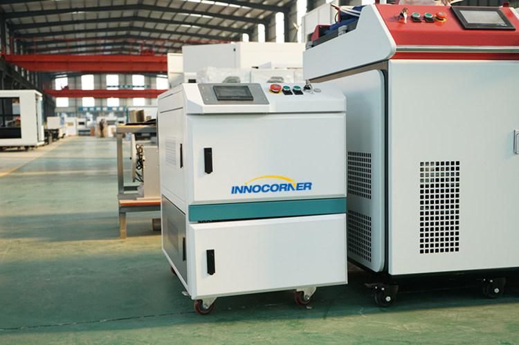 100W Pulse Laser Fiber Laser Cleaning Machine Laser Rust Cleaner for Molds Paint Rust Removal
