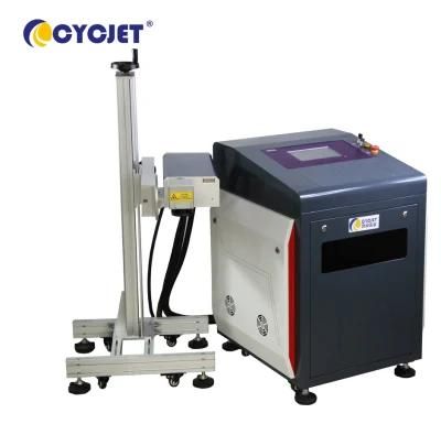 Cycjet Industrial Fly Lu5f UV Batch Number Coder Laser Marking Machine for Plastic Pipe