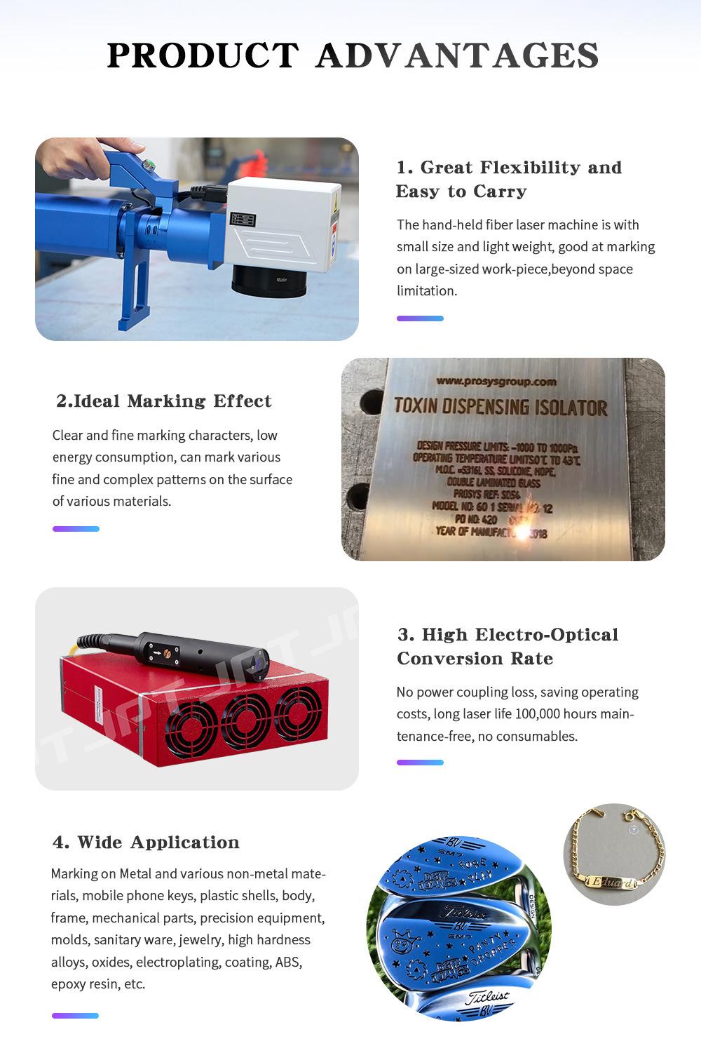 Hangheld Laser Marking Machine Portable Laser Engraving Machine
