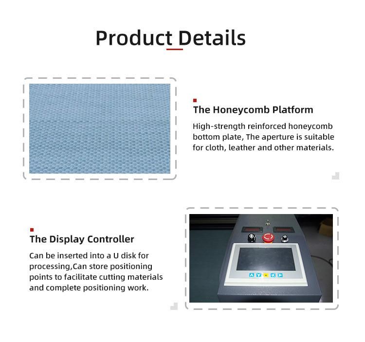 80W 100W 130W CO2 Laser Cutting and Engraving Machine for Nonmetal Material