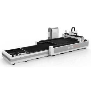 6000W CNC Hot Sale Exchange Platform Metal Fiber Laser Cutter with Ipg/Raycus Generator for 3 Years Warranty 3015gc