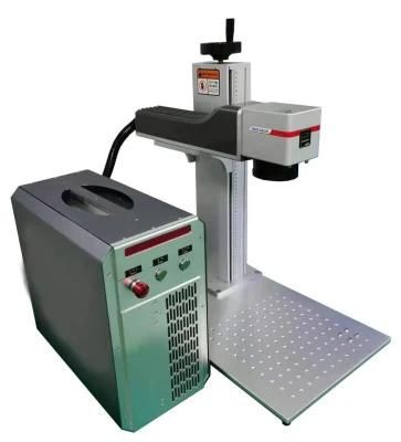 C02 Fiber Desktop Laser Marking Machine LED Bulb Cable Circuit Board Chip Marking Industry Desktop Laser Equipment