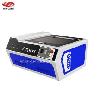 Desktop Type CO2 Laser Engraving Machine for Rubber, Paper, Leather, Foam, Laser Engraver