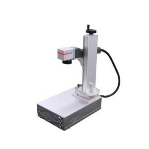 50W Portable Fiber Laser Marking Machine with Raycus Laser Source