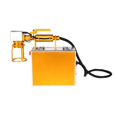 30W Handheld Bar Code Fiber Laser Mirror Marking/Engraver Machine