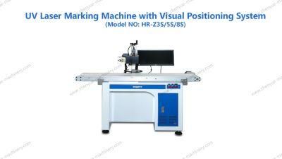 UV Visual Positioning System Laser Marking Machine for The Marking and Micropores of Food L Packaging Materials