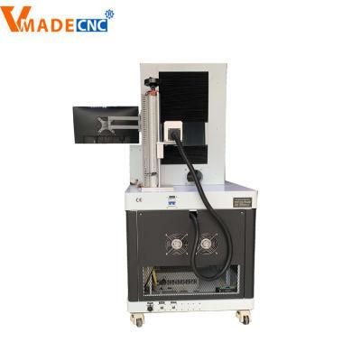 Desktop Metal Laser Marking Machine with Safety Cover 20/30/50W Fiber Laser Engraving Machine