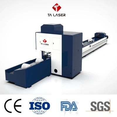 CNC Metal Tube Cutting Machine for Making Holes on Tubes and Pipes