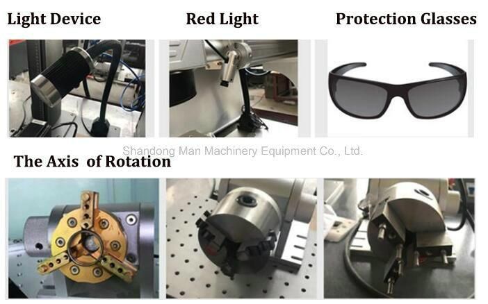 Electronic Elements Laser Marking Machine Price with Lift Shaft 600mm