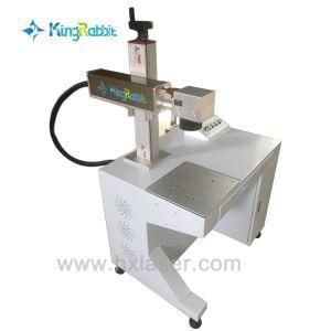 King Rabbit Mini Model 20W Raycus Fiber Laser Marking Machine with Ce FDA