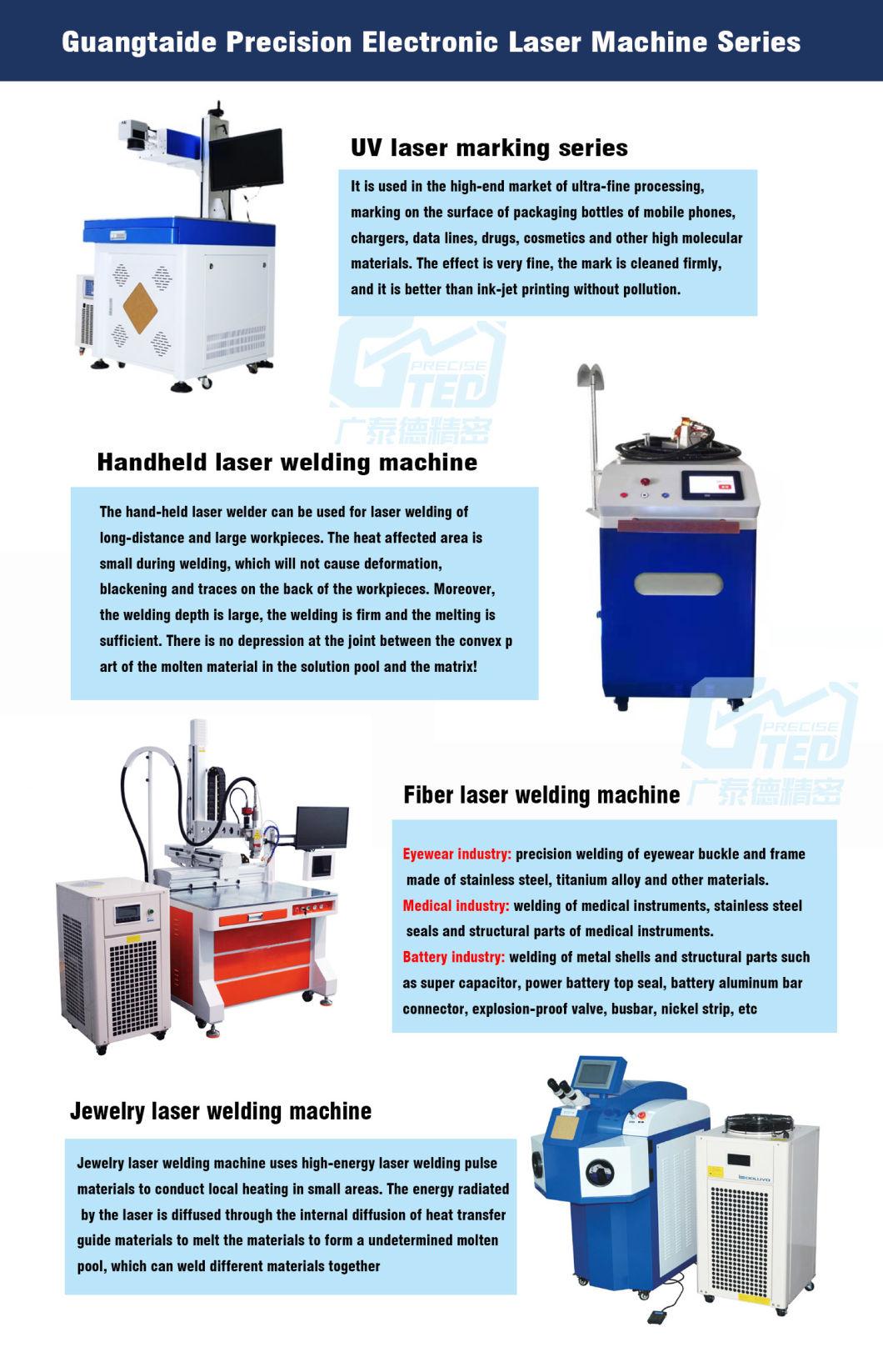 Metal Circle Automatic Rotating Laser Marking Fiber Laser Welding Equipment Optical