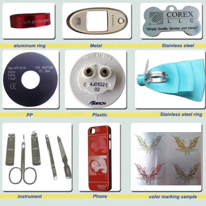 2022 New Arrival Jewellery Engraving Machine Pendant Necklace Cutting Metal Laser Marking Machine