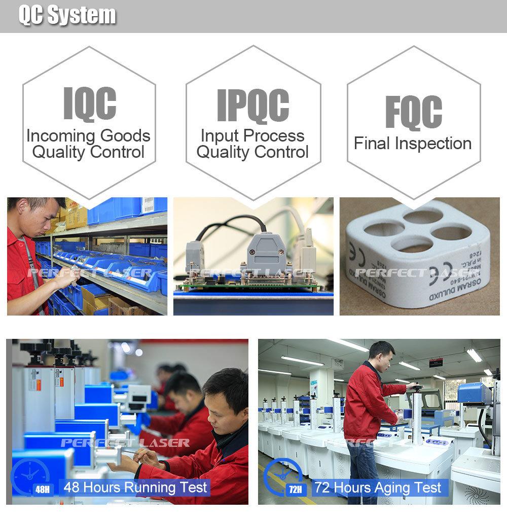 20W Fiber Laser Marking Machine Pedb-400d for Jewelry, Hardware