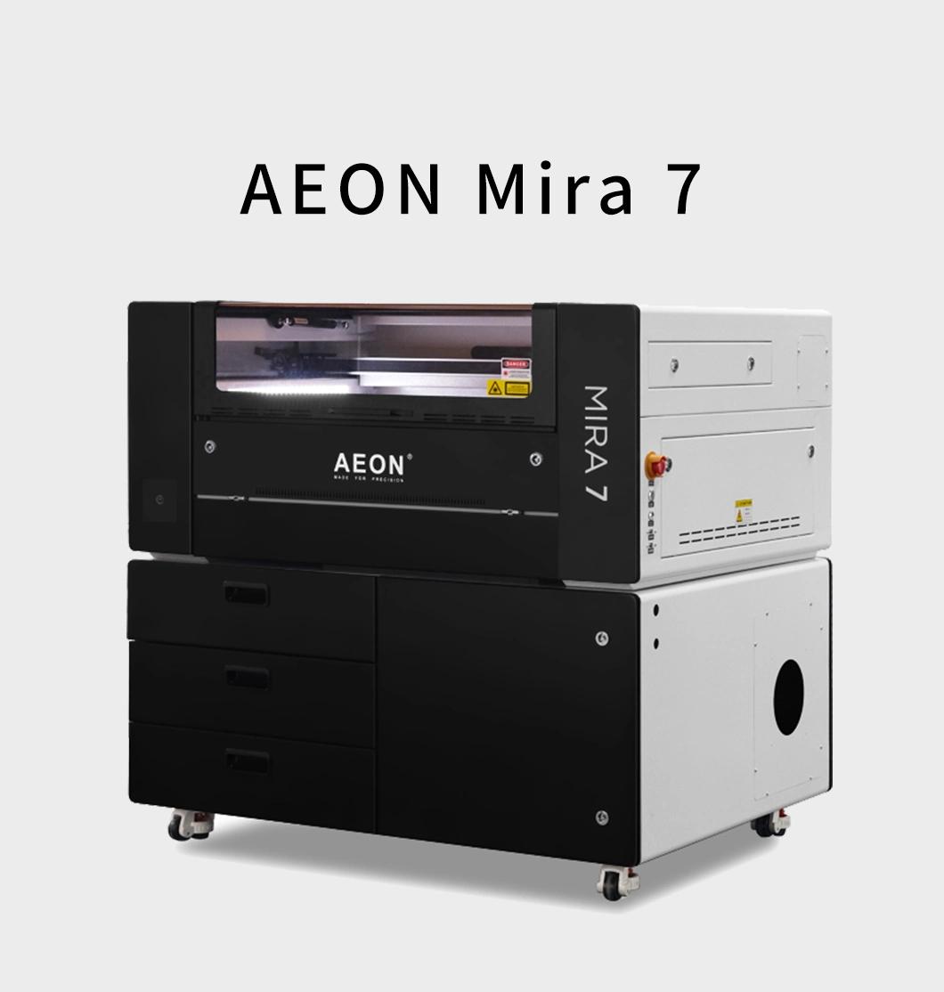 Aeon Benchtop Mini Water Cooling Semi-Automatic 5030 7045 9060 60W/80W/100W/RF30W/RF50W CO2 Laser Engraver Cutter for Acrylic MDF Wood Rubber