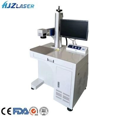 Flying Fiber Laser Marking Machine on Plastic Pipe /Metal Pipe