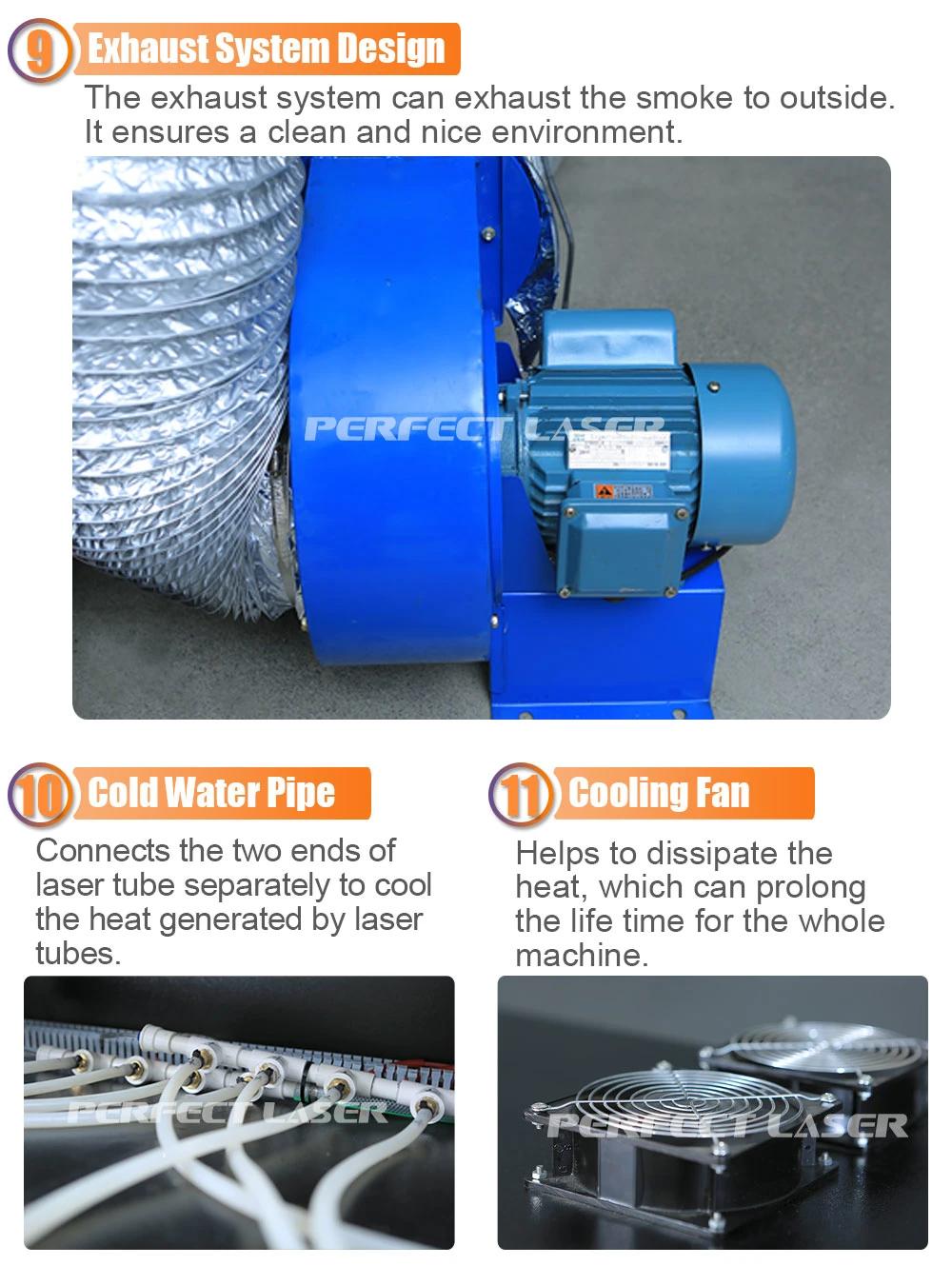 300W/400W/600W/1500W Flat Carton Cardboard Box Paper Craft Label Sticker Wood Die Board Laser Cutters Pressing Cutting Machines