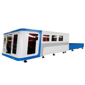 Hh-F4020 High Speed Metal Carbon Steel Plate Fiber Laser Cutting Machine with Automatic Exchange Platform for Sale Price