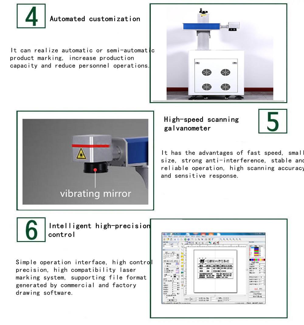 Fy-3000b Feiyue Laser 20W Fiber Laser 30W Laser Engraver Metal Fiber Marking Machine Stainless Steel Brand-Name Inkjet Coding Machine Laser Engraving Machine