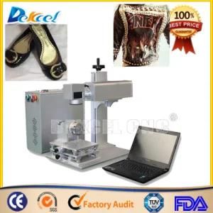 Raycus 20W CO2 Laser Marking Machine for Leather Shoes/Cloth