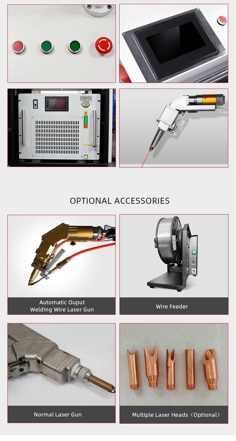 Monthly Deals Customized 1500W Handheld Fiber Laser Welding Machine