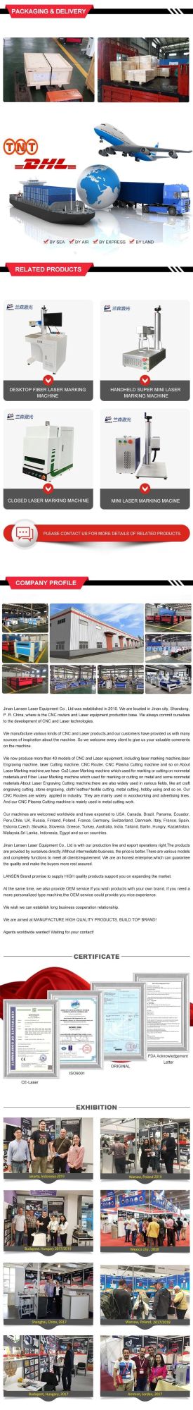 30W 50W 20W Fiber Jwery Gold Sliver Laser Marking Machine
