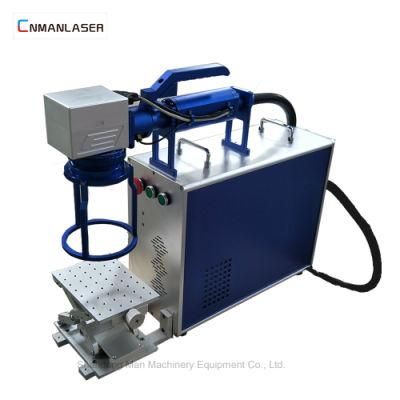 Portable 20W Laser Engraver Metal Surface Fiber Laser Marking Machine