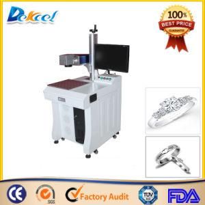 China Desktop Fiber Laser Marking Machine for Metal Ring