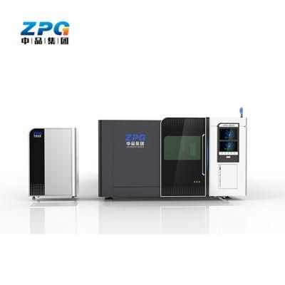 6kw 8kw 10kw 12kw Ipg Raycus Max Fiber Laser Cutter Full Cover High Power Fiber Laser Cutting Machine Exchange Table