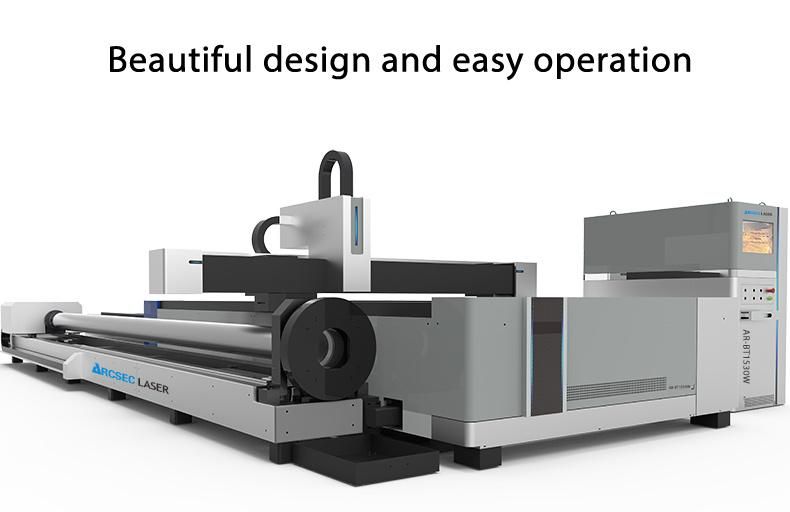 High Performance 1530 Fiber Laser Cutting Machine for Metal Sheet and Tube Economical