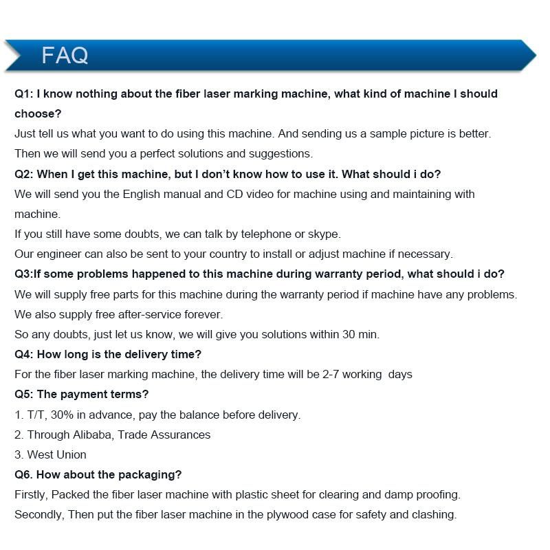 30W Fiber Laser Marking/Engraving/Marker Machine /Equipment for Metal/Plastic/Tag/Key Chains/Pen