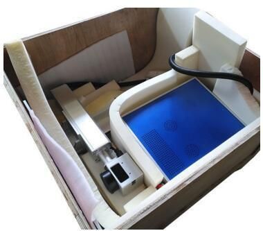 20W Mini Fiber Laser Metal Qr Code Metal Engraving Machine