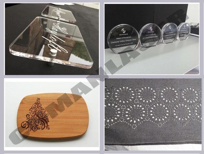80W Reci Tube 1390 CO2 Laser Cutting Machine for Wood Acrylic Plastic Polystyrene